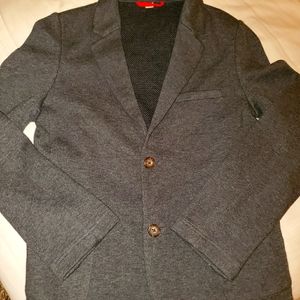 Mini Boden Dark Grey Jersey Blazer sz 11-12